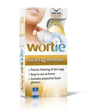 Wortie - skin tag remover + 6 protective skin patches by YouMedical