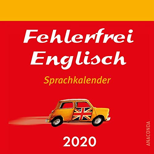 Fehlerfrei Englisch Sprachkalender 2020 - Tageskalender