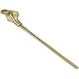 Golden Pharaoh Sceptres 48cm Accessory for Egyptian Ancient Egypt Fancy Dress