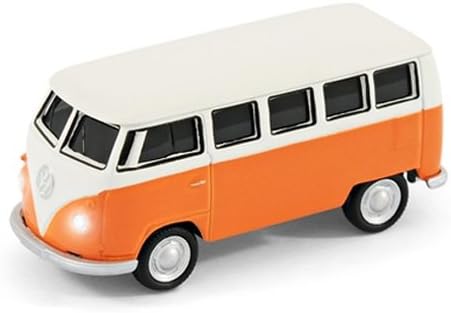 8GB Classic 1962 VW Camper Van ORANGE USB Flash Memory Drive