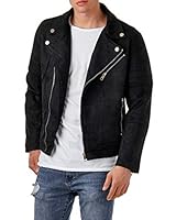 BR1804 Herren Biker-Jacke Kunstlederjack...