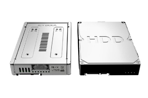 Icy Dock EZConvert Pro MB982IP-1S-1 – 2,5 Zoll (6,4cm) zu 3,5 Zoll (8,9cm) SAS 12GBit SSD/HDD Konverter – Vollmetall - 9