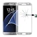 Produktbild Samsung Galaxy S7 EDGE -SILBER- CURVED Panzerglas Panzerfolie Schutzfolie 9H 2.5D 0.33mm tempered glass Hart-Glas Screen Schutz-Folie Screen Protector Displayschutzfolie thematys®