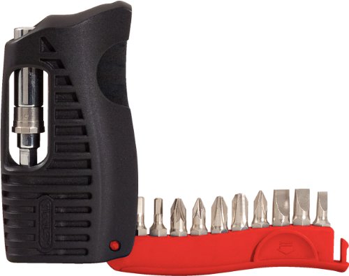 KS Tools 911.2845 1/4 Zoll Classic Mini-Bit-Etui, 11-teilig