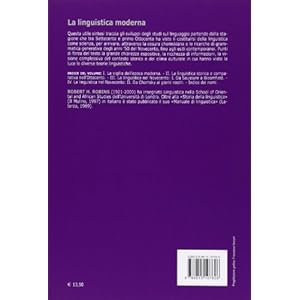 La linguistica moderna