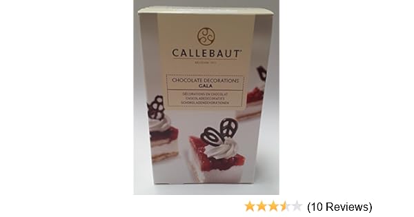 Callebaut Chocolate Filigree Decorations Amazon Co Uk Grocery