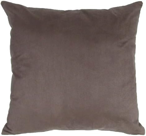 Pet n Home Faux Suede Scatter Cushion 45cm x 45cm - Brown COMPLETE WITH VALESOFT® FIBRE FILLED INNER