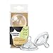 Tommee Tippee Closer To Nature Easi-vent Slow Flow Teats (2-Pack)