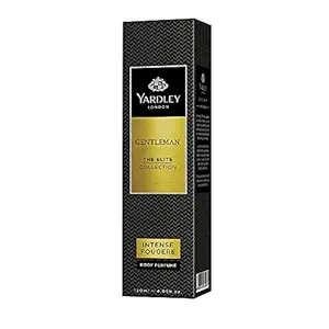 Yardley London Gentleman Intense Fougere No Gas Deodorant Body Spray Perfume For Men, 120ml