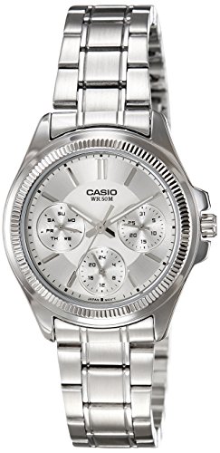 Casio Enticer Analog Silver Dial Womens Watch - LTP-2088D-7AVDF (A934) RS.3196 (20.00% Off) - Amazon