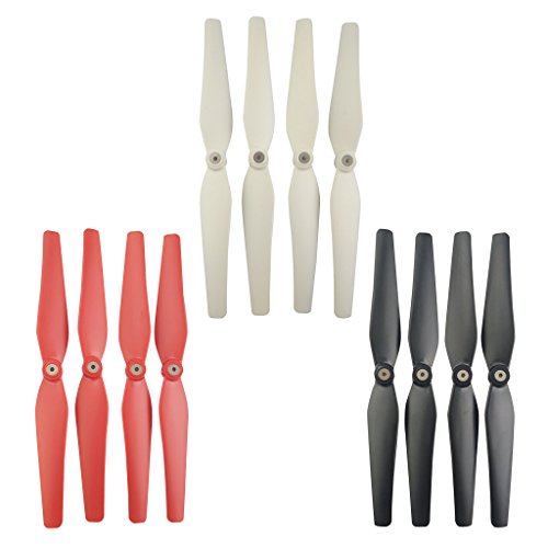 Preisvergleich Produktbild Baoblaze 12tlg / Set Kunststoff Propeller Ersatzteile für HS100 S70W RC Hubschrauber