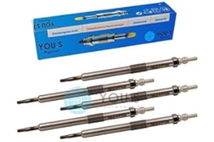 ‎YOU.S YOU.S Original 6651590101 Glühkerzen Länge 152 mm Spannung 11 V (5 Stück)