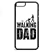 Produktbild Smartcover Case The Walking dad z.B. für Iphone 5 / 5S, Iphone 6 / 6S, Samsung S6 und S6 EDGE mit griffigem Gummirand und coolem Print, Smartphone Hülle:Iphone 6 / 6S schwarz