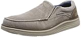 Designer: Skechers Skechers Status 2.0-Mosent, Mocasines para Hombre, Verde (Khaki Khk), 46 EU