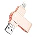 Price comparison product image LUOXU USB Flash Drive/Mobile Phone U Disk,Smart Phone Memory Stick Storage 32GB, 3 in 1,Pink