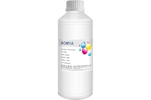 Aomya DTF Ink - Inchiostro DTF da 1000 ml per pellicola DTF, inchiostro di ricarica per tutte le stampanti Epsn DTF, ET-8550 ET-8500 DX5 DX7 5113 XP600 I3200 ecc. Set di inchiostri per stampa a