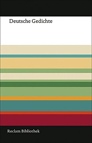 Download Deutsche Gedichte: Eine Anthologie (Reclam Bibliothek) Download Deutsche Gedichte: Eine Anthologie (Reclam Bibliothek)