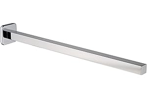 HomeHeng Porta Asciugamani Bagno Da Parete, Cromato 40CM,Acciaio Inossidabile,H4401HC