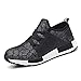 Produktbild 2019 Sicherheitsschuhe Damen Herren Männer mit Stahlkappe Arbeitsschuhe Sportliche Schutzschuhe Industrie Handwerk Sneaker Sommer Sportschuhe Unisex Schuhe Atmungsaktiv Ultraleicht - Grau Blau
