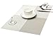 Produktbild Butterme 4 Stück Platz PVC Tischsets Tisch Matten Platzmatten Platzset Auflagen (Größe (L x B): 17.7x11.8 inch)
