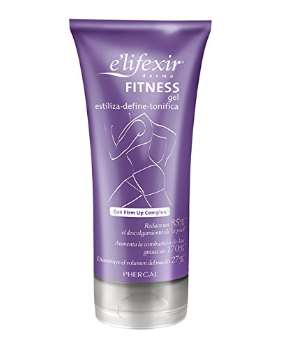 Elifexir Fitness 200ml, Crema Remodeladora, Reafirmante Tonificante para Cintura, Brazos y Rodillas. Potencia el resultado del Gym y Deporte con Extracto Café Verde, Hierba Mate y Centella Asiática