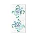 Produktbild shengpen Tribal Turtle 4 (2 Hand Towels, 2 Bath Towels)