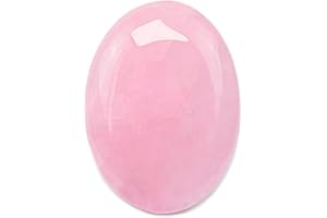 EUSICE – Rosenquarz Naturstein, Heilstein Gelassenheit & Zärtlichkeit, 100% Handarbeit & Handgefertigt, Ethischer & Hochwertiger Rosenquarz für Wellness, Meditation, Yoga und Sammeln