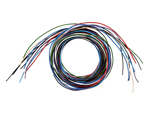 AURORIS – 10 x 1m Lederband rund – Ø 1mm – 10 verschiedene Farben - 2