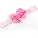 Baby Toddler Infant Bowknot Headbands Elastic Hair Band Simple Soft Pure Color Headwear Fabric