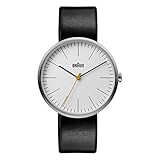 Braun Herren Datum klassisch Quarz Uhr mit Leder Armband BN0173WHBKG