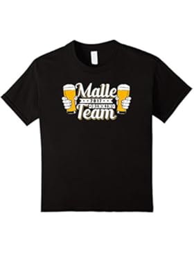 Malle 2017 Drinking Team Sports Team T-Shirt