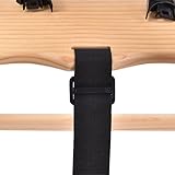 Kombihochstuhl Kinderhochstuhl Babystuhl Kinderstuhl Hochstuhl mit Sicherheitsgurt Baby Stapel Hochstuhl Holzhochstuhl - 6