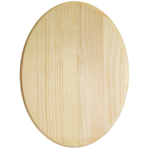 Walnut HollowPine Oval Plaque-9-inch x 12 x 0.63-inch