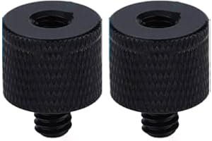 Gereiny 2X Viti per Fotocamera DSLR da 1/4 a M4 M5 M6 M8 M10 M12 Vite di Conversione per Proiettore