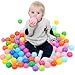Produktbild Bällebad Bälle | Lunaoo 100 Stück Plastikbälle Babybälle Ø 5,5cm Bälle-Set für Bällebad | 100% BPA Frei Phthalate Frei | Bunte Spielbälle Kinder-Bälle für Bällebad-Pool |Perfekt für Kinder Zelt Playhouse Swimmingpool