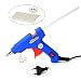 Produktbild ATPWONZ 20 Watt Heißklebepistole mit 30 Stück Klebesticks Klebepistole Sehr geeignet für DIY, Arbeiten, Handwerk und dekorative Kreativität und schnelle Reparaturen blau