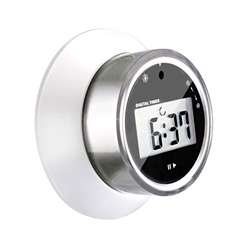 KWOKWEI Digitaler Küchentimer, Kurzzeitmesser Küche/Eieruhr mit LCD-Bildschirm, Elektronischer Timer/Magnetisch Timer mit Alarm & Countdown Funktion für Kochen, Backen, Studieren, Sport, Spielen - 8