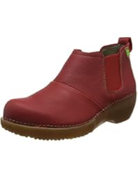 El Naturalista Nc70 Soft Grain Tricot, Botas Chelsea para Mujer