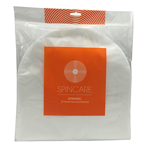 Premium 12" Anti-Static Inner Vinyl Record Sleeves (Pack of 50)