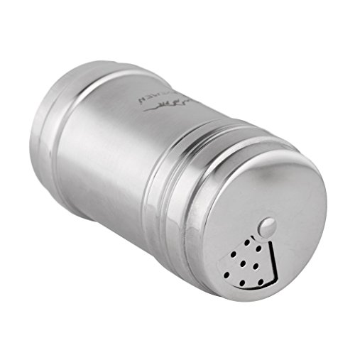 Gazechimp Edelstahl Gewürzdosen Camping Picknick Grill BBQ - Pfefferstreuer Salzstreuer - S