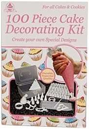 Cake Cookies Cupcake Decorating Icing Kit 100pc Sugarcraft Pastry Set Kitchen