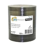 100 DVD-RS con una superficie smartwhite Hub Printable