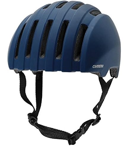 Carrera Suede Fahrradhelm, Blau (Bleu Mat), S/M (55-58) Sport & Freizeit