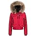 Produktbild Parajumpers Gobi Womens Hooded Bomber Jacket Dark Red L