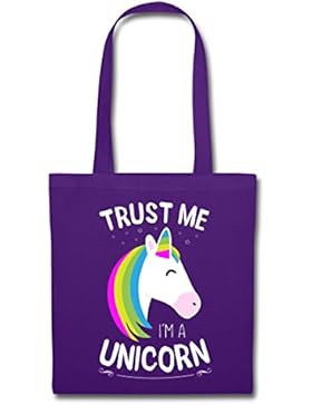 Einhorn Trust Me I'm A Unicorn Spruch Stoffbeutel von Spreadshirt®