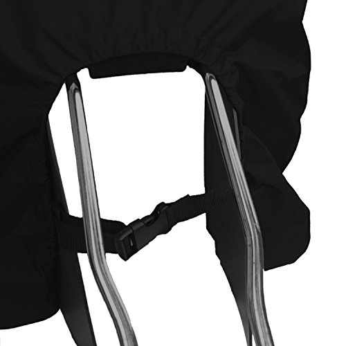 Sitzfeste, wasserdichte MadeForRain Regenhülle / Abdeckung für Kinderfahrradsitze – CityFrog - 3