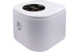 ANJIELO SMART Arrocera de 2.5 Litros, Para 4-8 Personas, Admite Preestablecido y Mantiene el Calentamiento, 6 Funciones Múltiples para Hacer Arroz, Sopa, Avena para Bebés, Pastel, Multigrano, Avena
