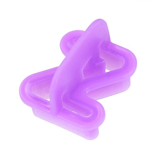 Skr Fondant Ausstecher Buchstaben 40-teilig Tortendeko Auswerfer Stempel Alphabet Zahlen Zeichensetzung Buchstaben Hase Herz Kuchendekorationsset Backen - 4