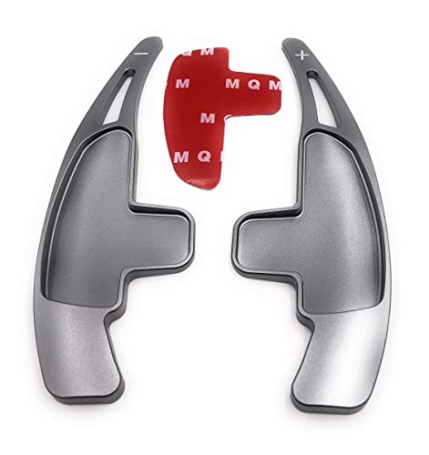 Onlineworld2013 Shift Paddle Shifter Extension for A45 (14) CLA45 (13-14) C63(09-14)  CLS63(08-13) C65-S63(07-14) GLA45(14-15) SL65(13-15) E43(07-14) Grey anodized