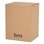 Sela SE 087 Carton Cajon, Sitzhöhe 45 cm - mit Snaresound, Aufbauanleitung und Schule - Ideal für Gruppen und Workshops